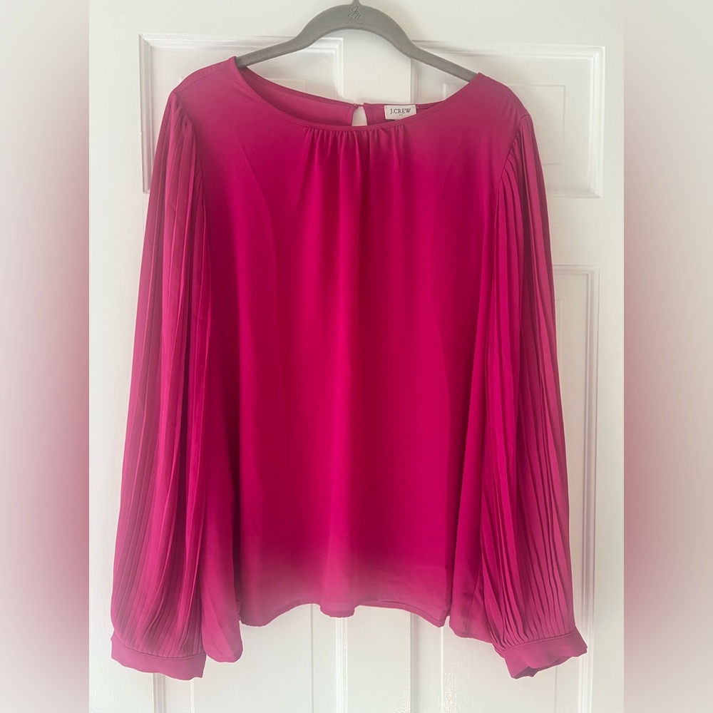 J. Crew Women's Pink Blouse